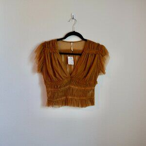 Orange Free People sheer top
